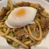 卵とろ〜り☆焼きうどん♪